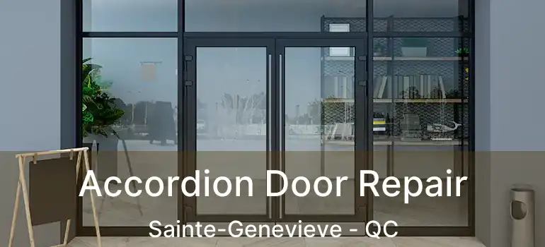  Accordion Door Repair Sainte-Genevieve - QC