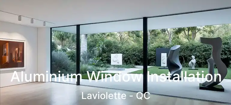  Aluminium Window Installation Laviolette - QC