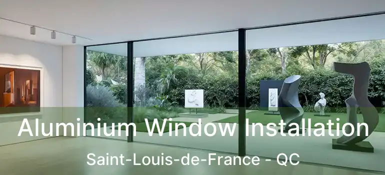  Aluminium Window Installation Saint-Louis-de-France - QC
