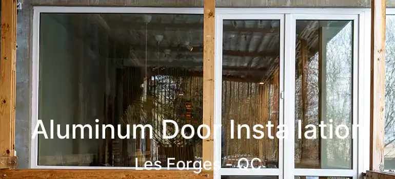 Aluminum Door Installation Les Forges - QC