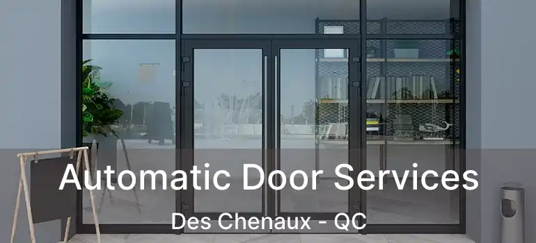  Automatic Door Services Des Chenaux - QC