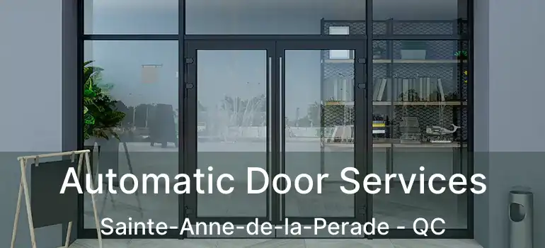  Automatic Door Services Sainte-Anne-de-la-Perade - QC