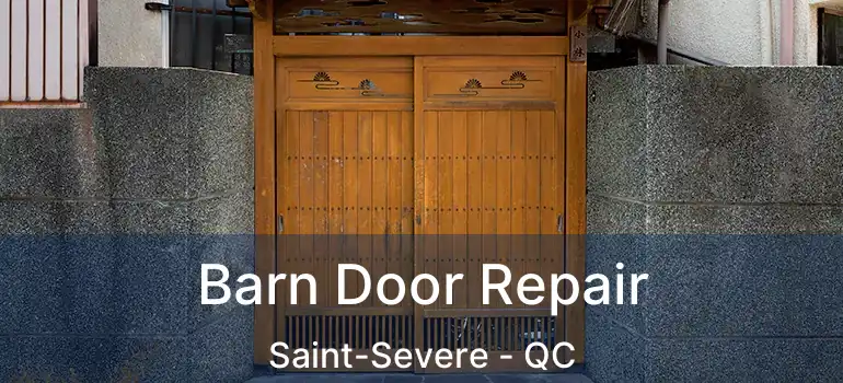  Barn Door Repair Saint-Severe - QC