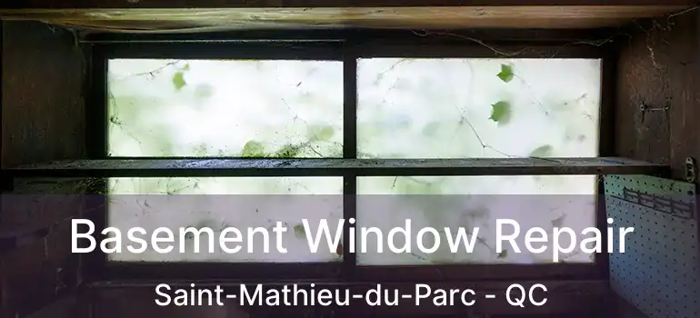  Basement Window Repair Saint-Mathieu-du-Parc - QC