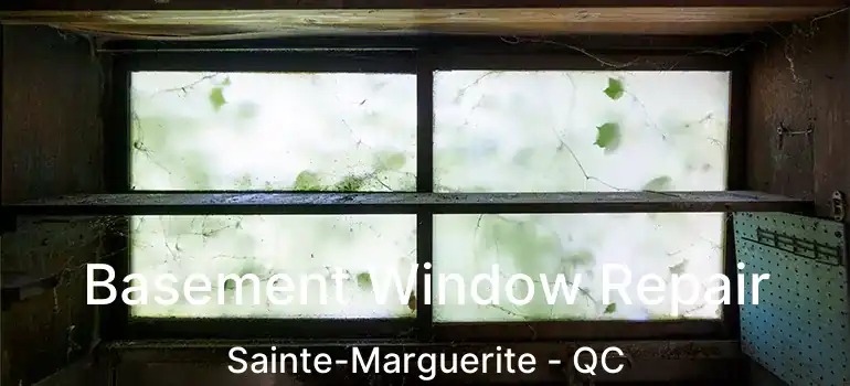  Basement Window Repair Sainte-Marguerite - QC