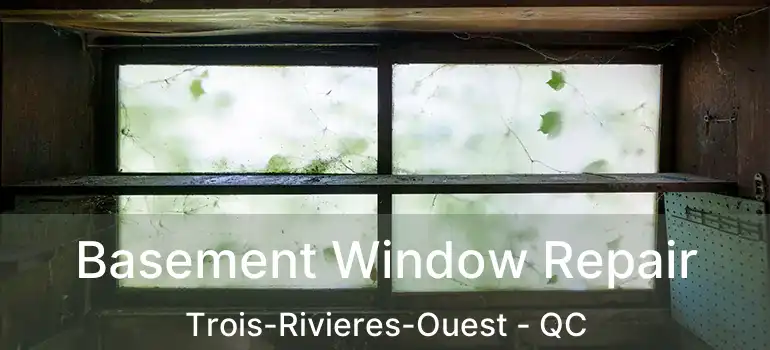  Basement Window Repair Trois-Rivieres-Ouest - QC