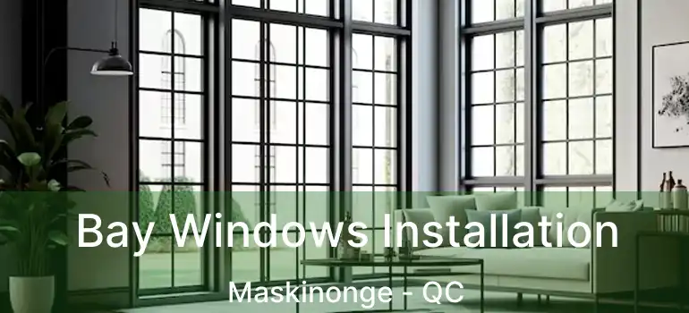  Bay Windows Installation Maskinonge - QC