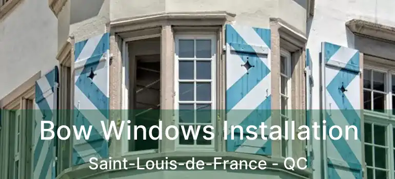  Bow Windows Installation Saint-Louis-de-France - QC