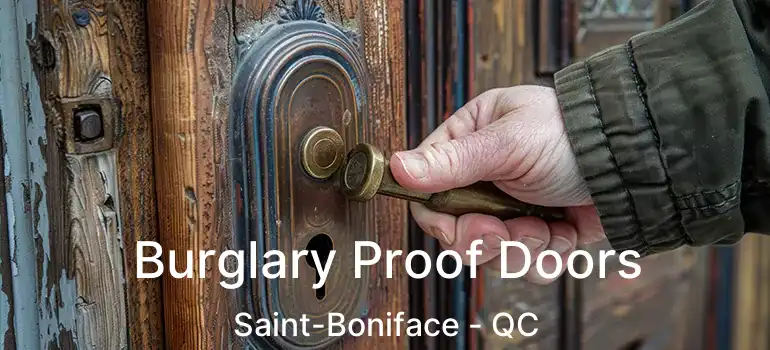  Burglary Proof Doors Saint-Boniface - QC