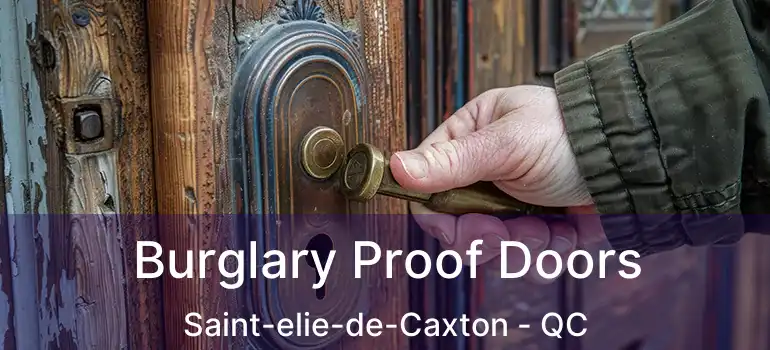  Burglary Proof Doors Saint-elie-de-Caxton - QC
