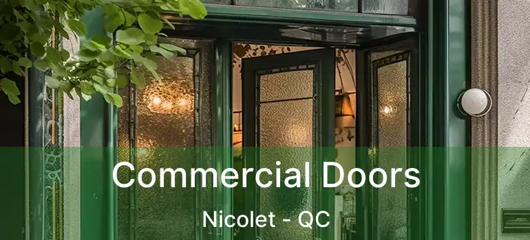  Commercial Doors Nicolet - QC