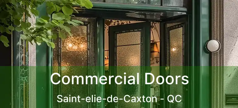  Commercial Doors Saint-elie-de-Caxton - QC