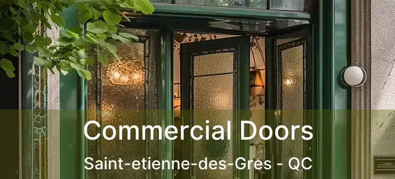  Commercial Doors Saint-etienne-des-Gres - QC