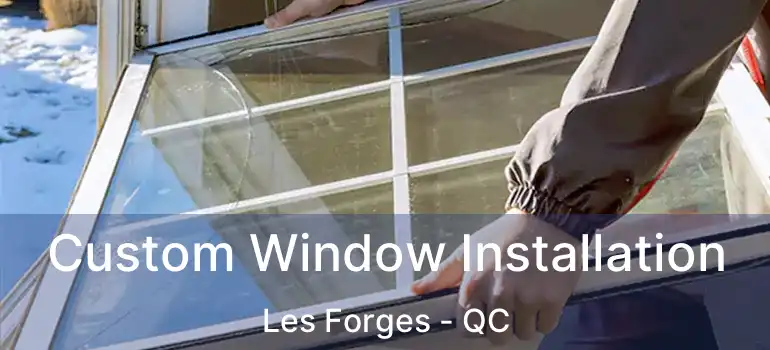  Custom Window Installation Les Forges - QC