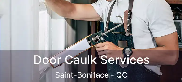  Door Caulk Services Saint-Boniface - QC