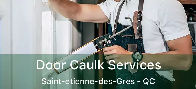  Door Caulk Services Saint-etienne-des-Gres - QC