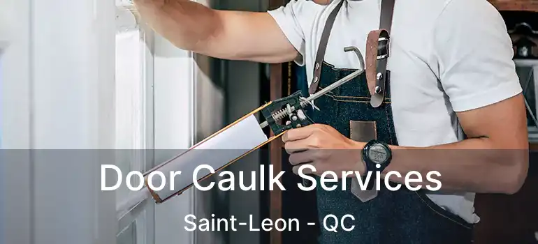  Door Caulk Services Saint-Leon - QC