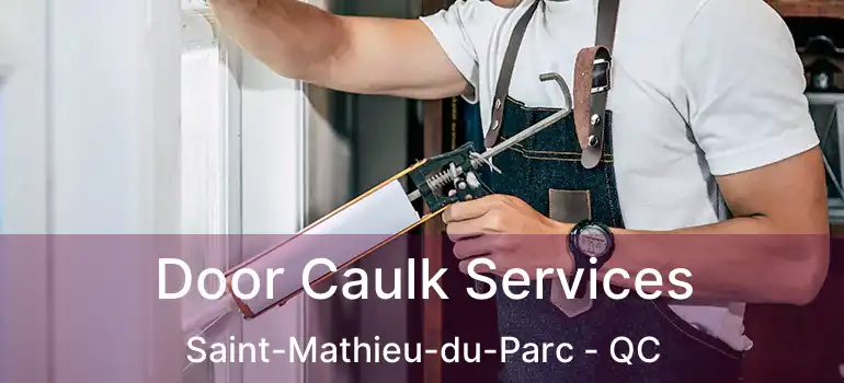  Door Caulk Services Saint-Mathieu-du-Parc - QC