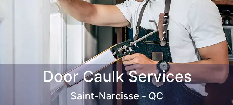  Door Caulk Services Saint-Narcisse - QC