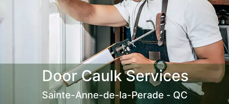  Door Caulk Services Sainte-Anne-de-la-Perade - QC