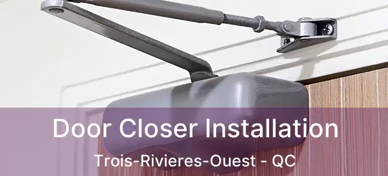  Door Closer Installation Trois-Rivieres-Ouest - QC