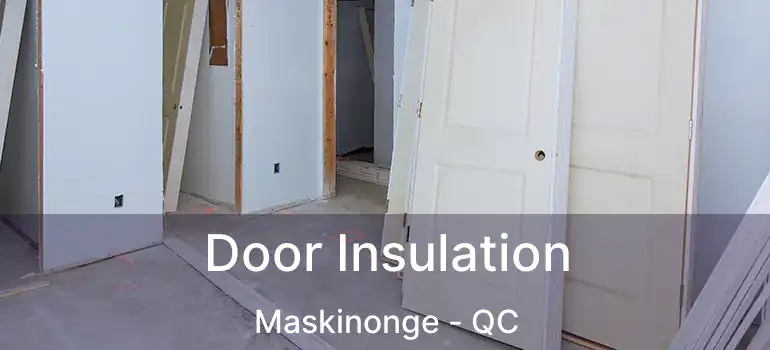  Door Insulation Maskinonge - QC
