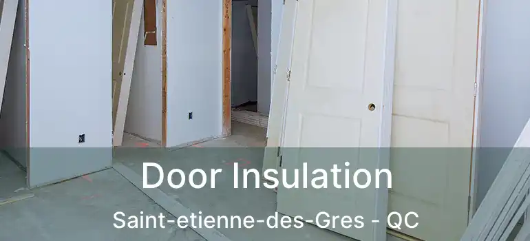  Door Insulation Saint-etienne-des-Gres - QC