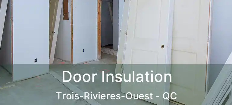  Door Insulation Trois-Rivieres-Ouest - QC