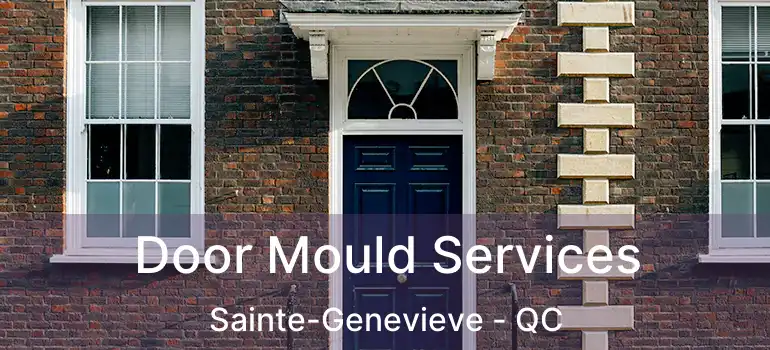  Door Mould Services Sainte-Genevieve - QC