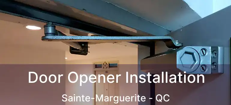  Door Opener Installation Sainte-Marguerite - QC