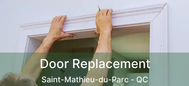  Door Replacement Saint-Mathieu-du-Parc - QC