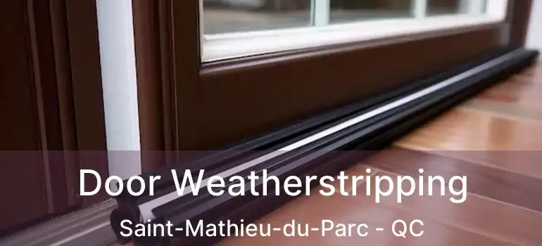  Door Weatherstripping Saint-Mathieu-du-Parc - QC