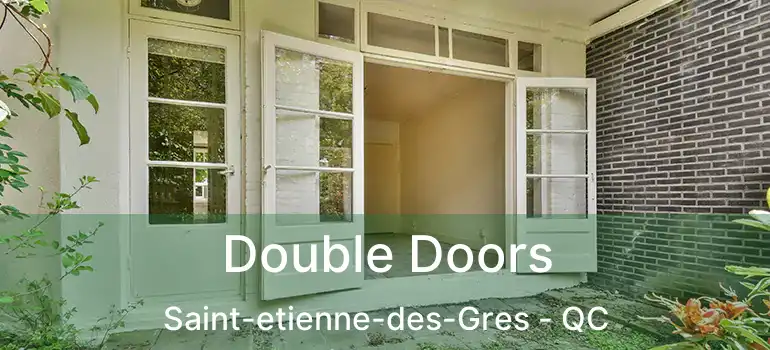  Double Doors Saint-etienne-des-Gres - QC