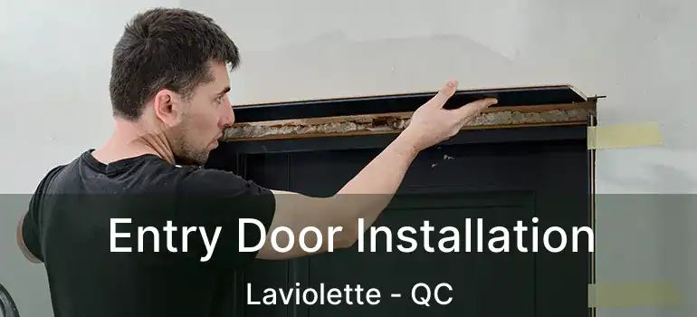  Entry Door Installation Laviolette - QC