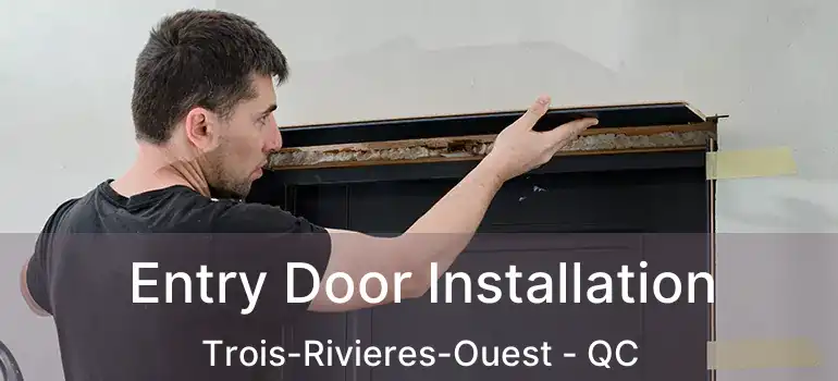  Entry Door Installation Trois-Rivieres-Ouest - QC