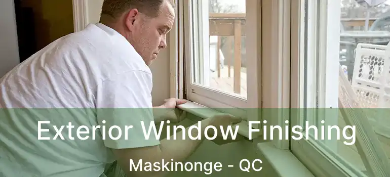  Exterior Window Finishing Maskinonge - QC