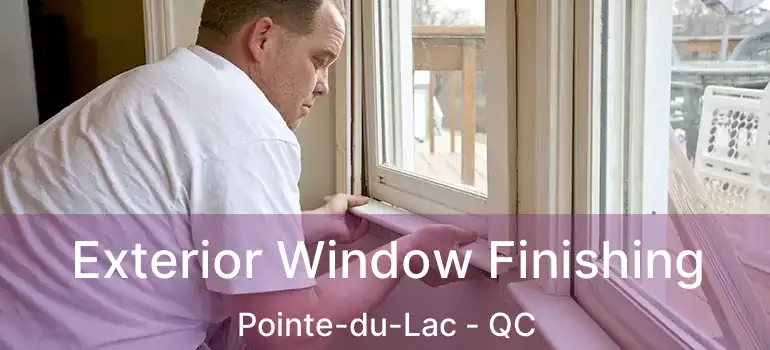  Exterior Window Finishing Pointe-du-Lac - QC