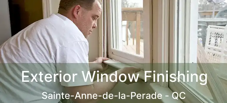  Exterior Window Finishing Sainte-Anne-de-la-Perade - QC