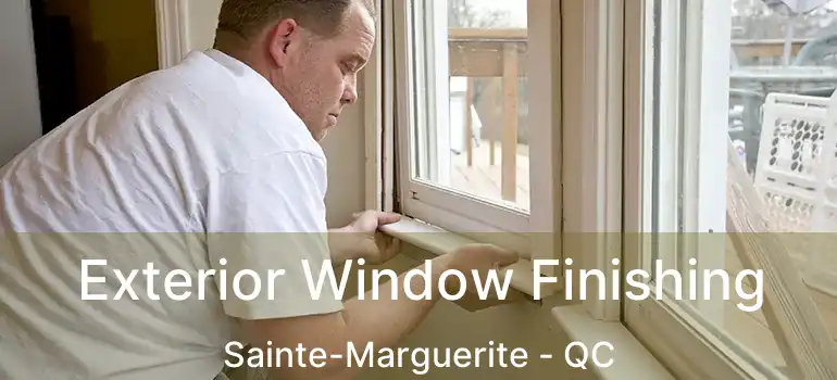  Exterior Window Finishing Sainte-Marguerite - QC
