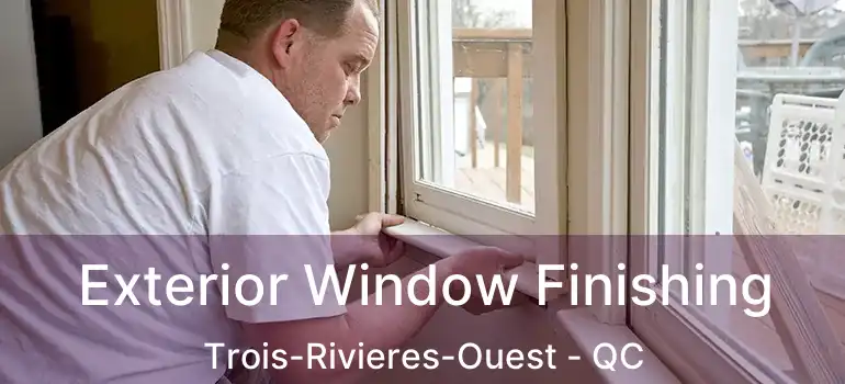 Exterior Window Finishing Trois-Rivieres-Ouest - QC