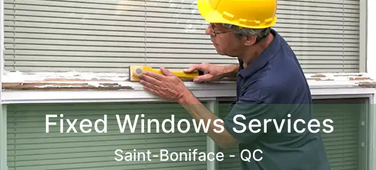  Fixed Windows Services Saint-Boniface - QC