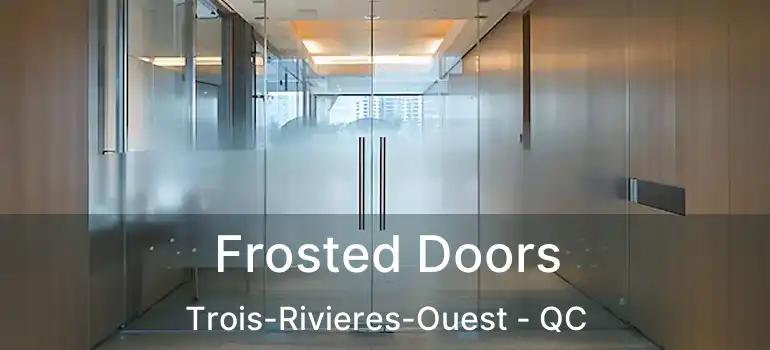  Frosted Doors Trois-Rivieres-Ouest - QC