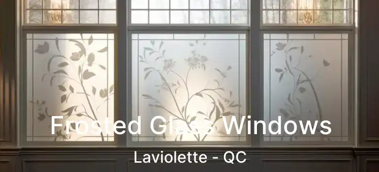  Frosted Glass Windows Laviolette - QC