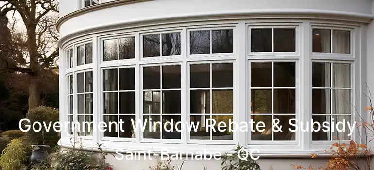  Government Window Rebate & Subsidy Saint-Barnabe - QC