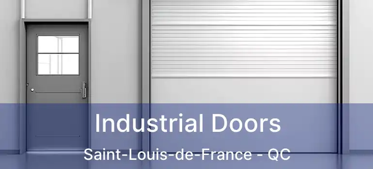  Industrial Doors Saint-Louis-de-France - QC
