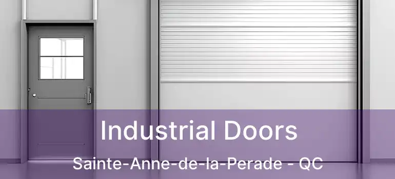  Industrial Doors Sainte-Anne-de-la-Perade - QC