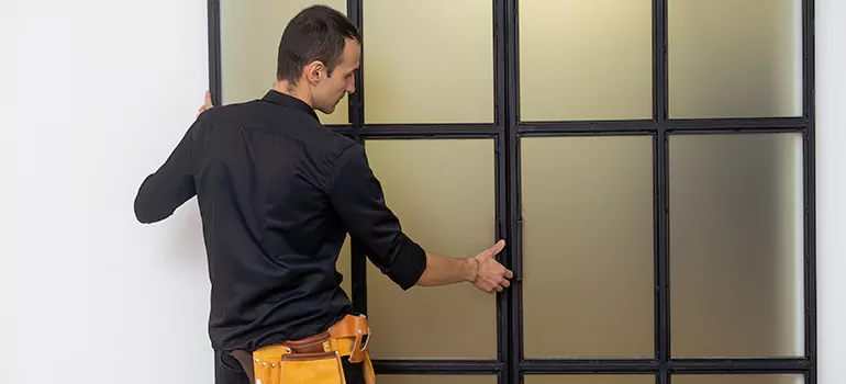 Patio French door installation in Laviolette, QC
