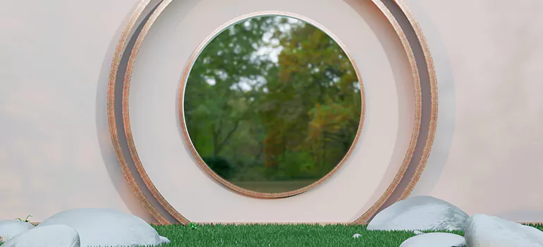 Round Window Installation in Saint-etienne-des-Gres, Quebec