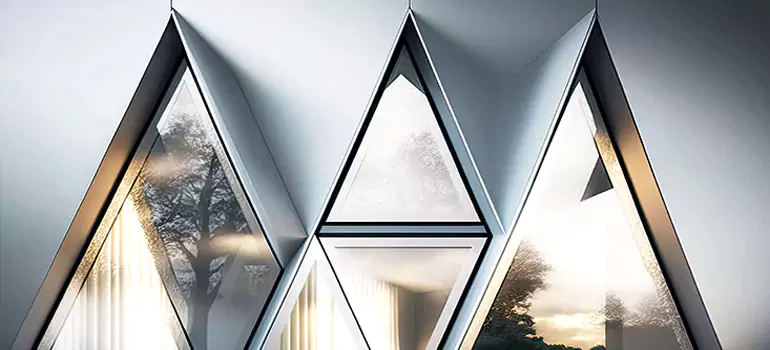 Trapezoid Window Design in Saint-Mathieu-du-Parc, Quebec