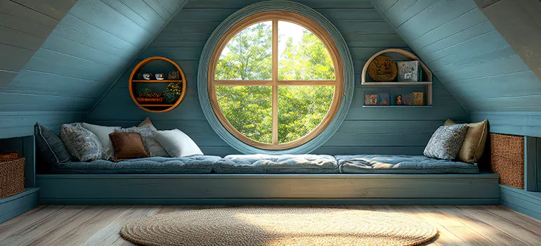 Custom Round Windows in Saint-etienne-des-Gres, Quebec